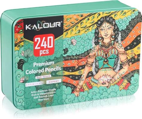 Kalour Lápices De Color Profesionales 240 Piezas Envío gratis