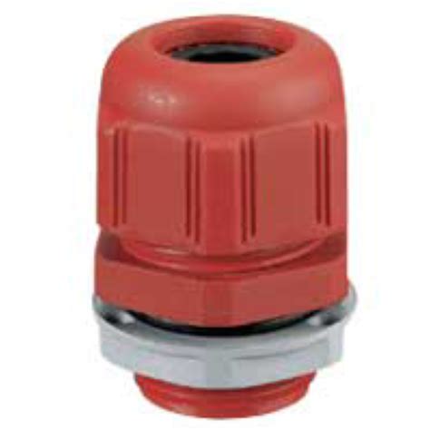 Presse étoupe plastique Legrand IP68 ISO 20 Rouge RAL