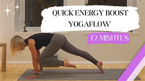 Quick Energy Boost Yoga Flow Energising Yoga Practice Love Light