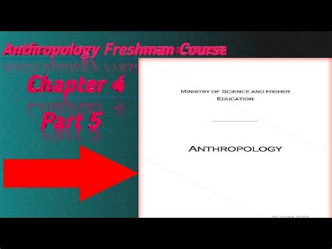 Anthropology Freshman Course Chapter Part In Amharic Anthropology