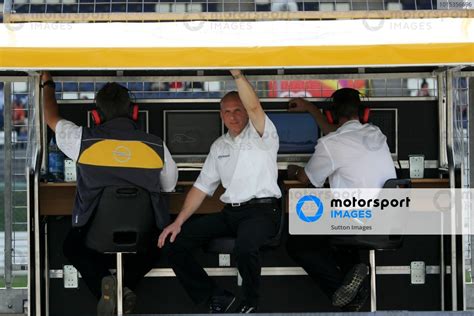 Volker Strycek Ger Opel Motosport Director At The Pitwall Dtm