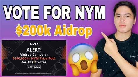 Vote For Nym Token On Bybit And Get K Airdrop Campaign Youtube