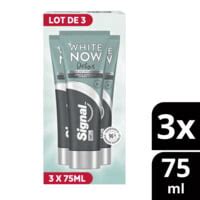 Dentifrice Detox Argile Minérale White Now SIGNAL les 3 tubes de 75mL