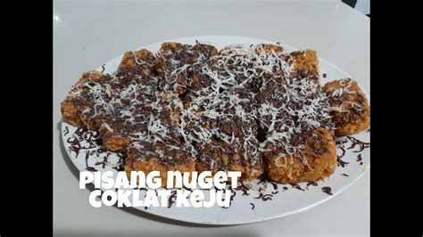 Nugget Pisang Toping Coklat Keju Firdha Channel YouTube