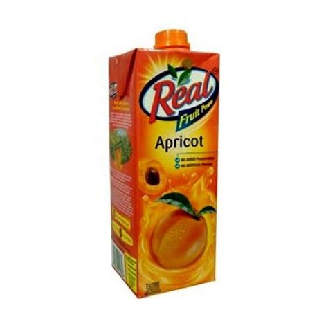 L Apricot Real Juice Packaging Type Tetra Pak Packaging Size