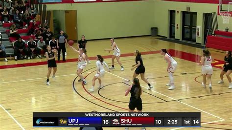 Pitt Johnstown At Seton Hill Women Basketball Westmorelandsports