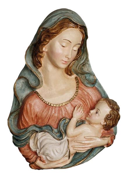 Placca Madonna Con Bambino Cm X Pasquini Arte