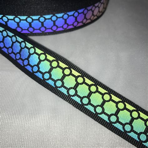 Polyester Custom Printed Reflective Nylon Webbing Tape Custom