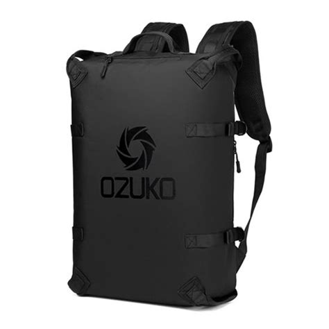 Getuscart Ozuko Fashion Men Backpack Outdoor Motorcycle Backpacks