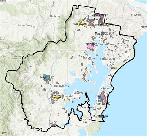 Lake Macquarie Map