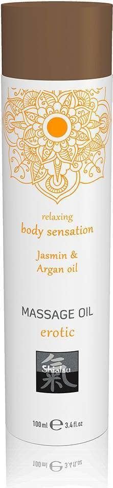 Shiatsu Massage Oil Erotic Jasmine Argan Ml Pris