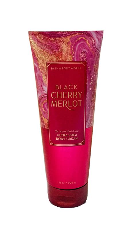 New Bath And Body Works Ultra Shea Body Cream Lotion Black Cherry