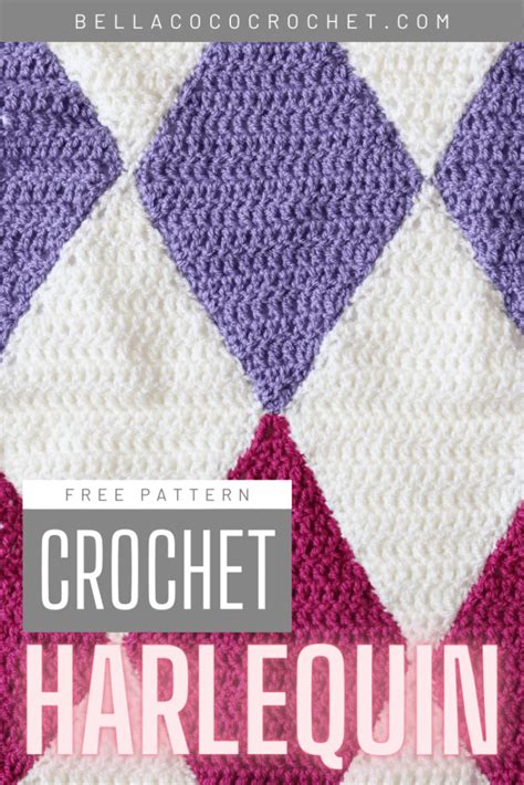 Harlequin Stitch Blanket Crochet Blanket Patterns Crochet Stitches