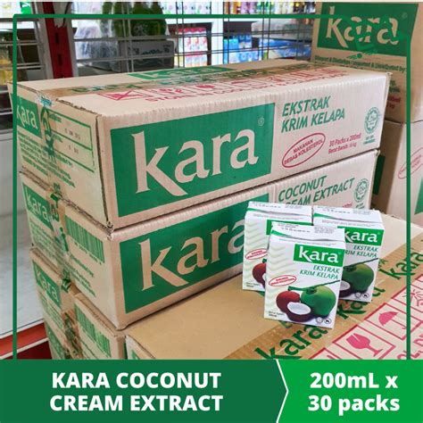 Ctn Kara Coconut Cream Extract Ekstrak Krim Kelapa Ml X