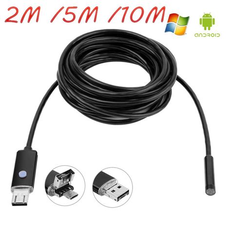 Endoskop 8 MM 2IN1 USB Android Kamera Endoscopio HD Telefon Kamera 720