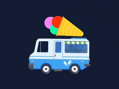 Icecream truck by Daniel Sasson on Dribbble