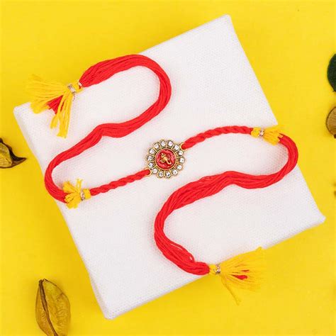 Send Ganesha Rakhi With Haldiram Patisa Online Rakhibazaar