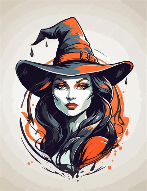 Premium Vector Witch Silhouette Illustration Vector