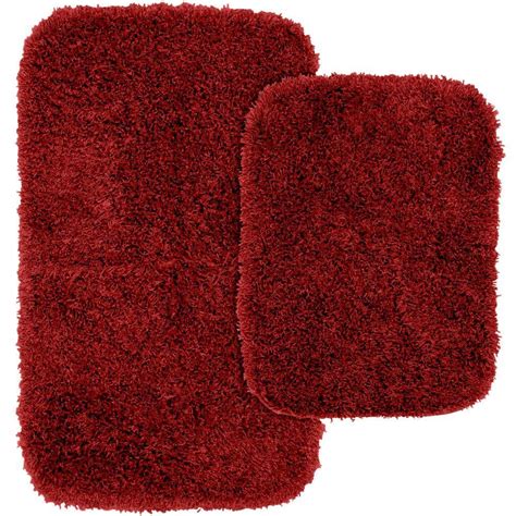 Garland Rug Jazz Chili Pepper Red In X In Washable Bathroom