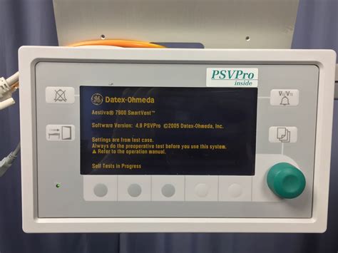 Datex Ohmeda Aestiva5 7900 Smartvent Anesthesia System Machine Auschoice