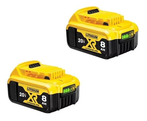 Pack Bater As Litio V Ah Para Dewalt Dcb Dcb Meses Sin