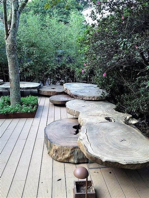 15 Amazing Diy Tree Log Projects For Your Garden