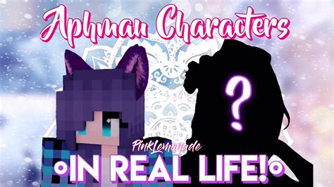 Aphmau Minecraft Characters In Real Life Minecraft Vs Real Life | The ...