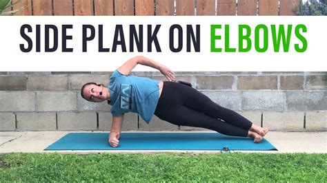 Side Plank On Elbows YouTube