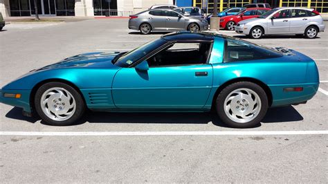 New C4 Aqua Blue Metallic 93 Coupe Corvetteforum Chevrolet