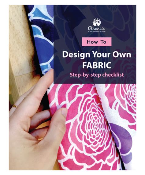 Video Tutorial How To Design Your Own Fabric Step By Step Guide