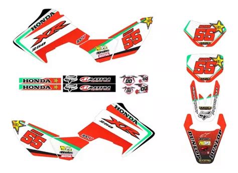 Kit Adesivo Trilha Gráficos Tornado Xr 250 Personalizado Parcelamento