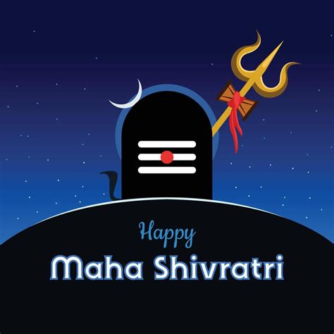 Happy Mahashivratri Wishes Vector Download 17740142 Vector Art At Vecteezy