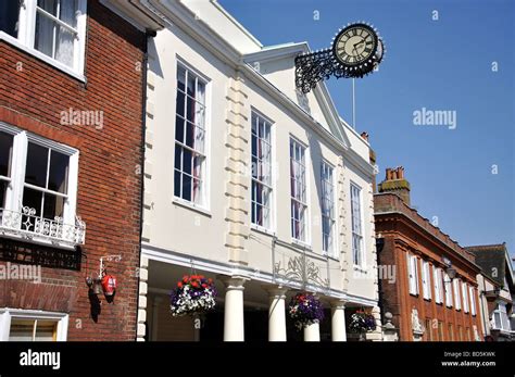 The Town Hall High Street Hythe Kent England United Kingdom Stock