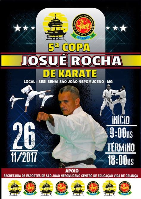 Professor Ulisses Sampaio 5ª COPA JOSUÉ ROCCHA DE KARATÊ MG