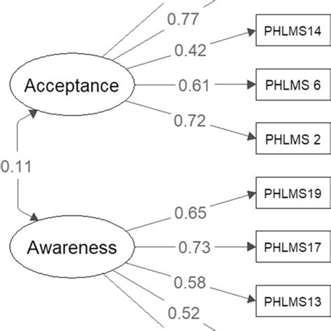 Confirmatory Factor Analysis For The Two Factor Model With Correlated Download Scientific