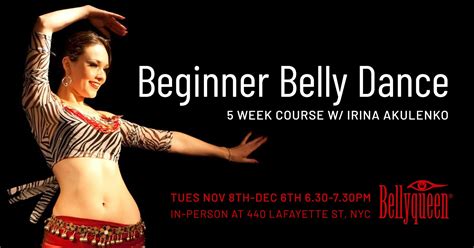 Nov 8 Dec 6 Beginner Belly Dance Bellyqueen