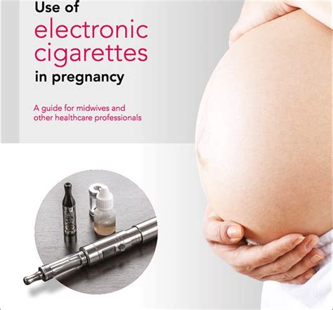 Vaping When Pregnant Report For Midwives On E Cigs As A Smoking