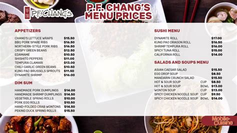 P.F. Chang's Menu Prices + Rewards Program (2024)