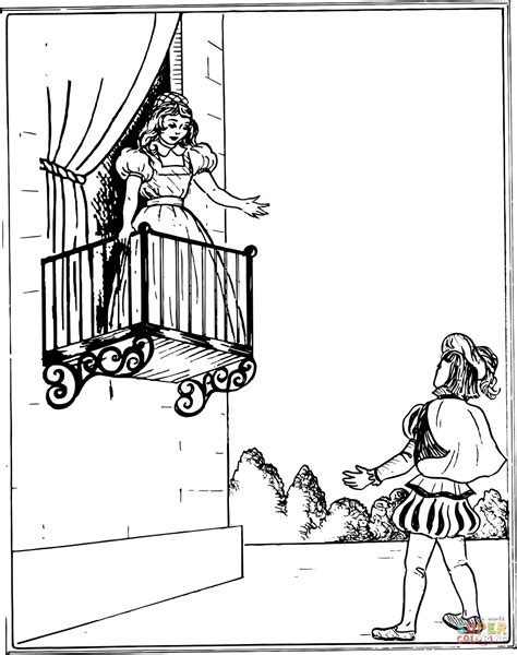 Romeo And Juliet Coloring Page Free Printable Coloring Pages Romeo