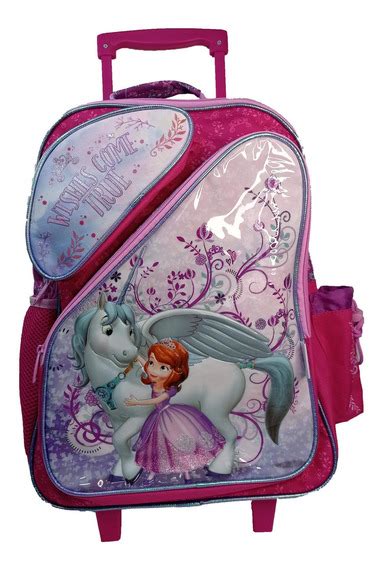 Mochila Rodinha Princesa Sofia Mercadolivre