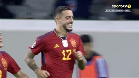 Golo Joselu Chipre 0 3 Espanha Qualificação Euro 2024 sport tv