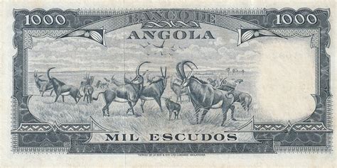 Angola ANG P 98 1 000 Escudos Nº 47aA082989 Américo Tomás 10 6