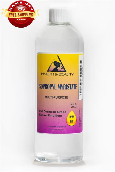 Isopropyl Myristate Ipm Natural Surfactant Usp Grade Liquid Pure