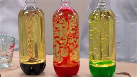 Blobs In A Bottle Make A Lava Lamp At Home Science Bob Lava Lamp