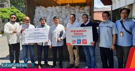 Pertamina Serahkan 10000 Paket Sembako Ke Posko Satgas Bencana