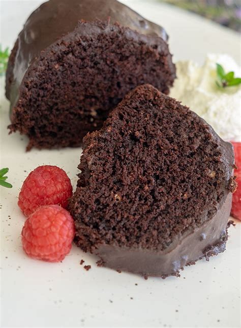 Healthier Gluten Free Double Chocolate Bundt Cake Only Gluten Free