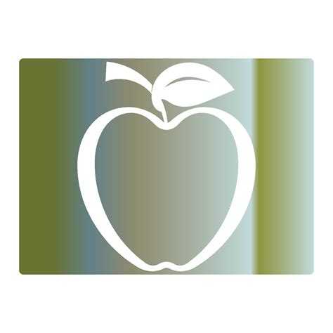 Gradient color apple background 37789105 Vector Art at Vecteezy