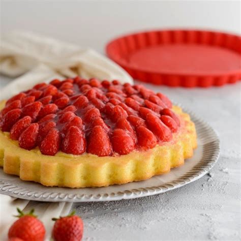 Moule Tarte En Silicone Rouge De Cm Dr Oetker Flexxibel Love Ref