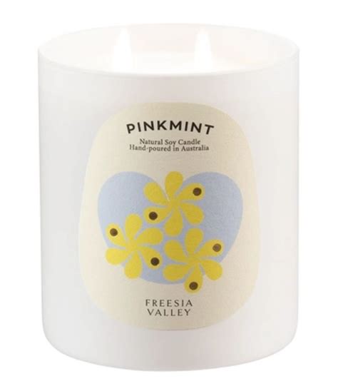 Freesia Valley Double Wick Soy Candle Ink You