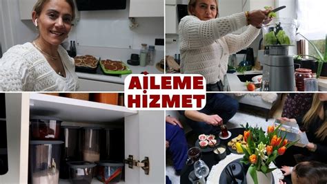 Aileme Ziyafet Cektim Yeni Mutfak Dolabi D Zenim Deprem Ncesi Vlog